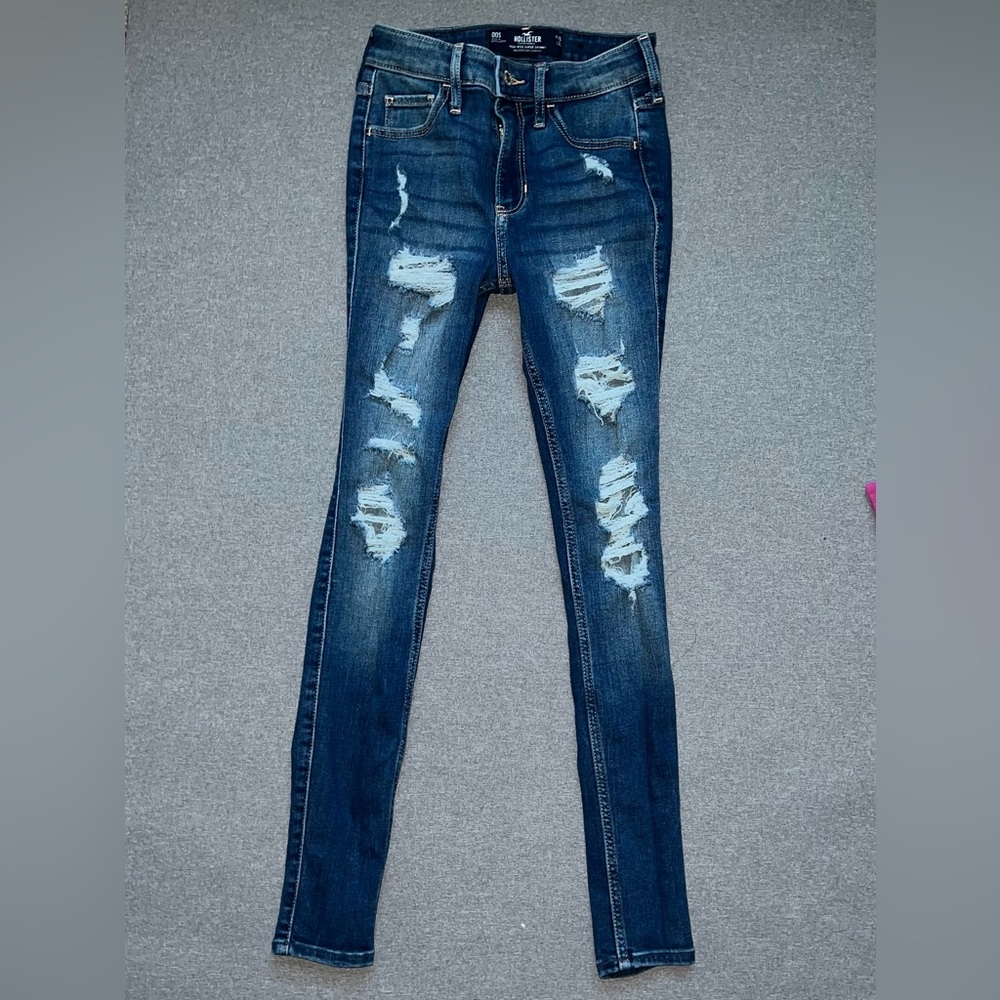 High-rise super skinny Hollister soft stretch